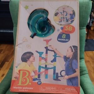 Colorful Marble Run Set